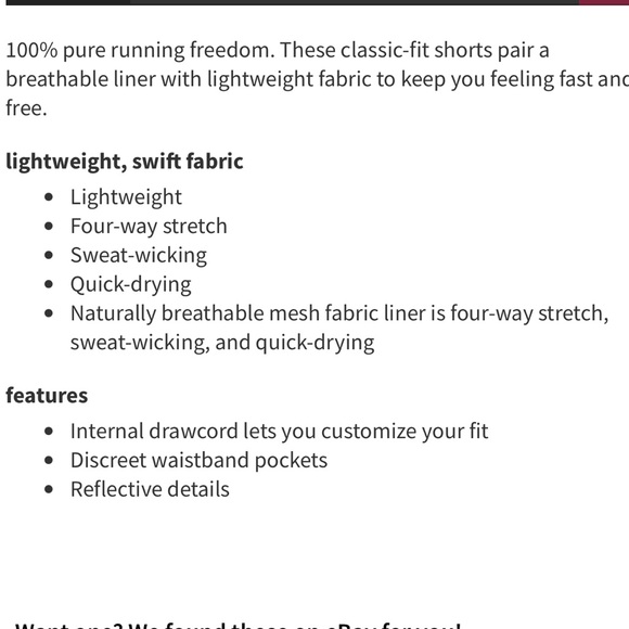 Lululemon Fast and Free Reflective High-Rise Classic-Fit Short 3" Lip Gloss - Picture 11 of 11